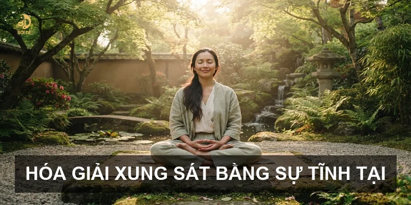 Hóa giải xung sát bằng sự tĩnh tại
