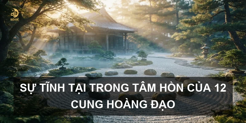 Sự tĩnh tại trong tâm hồn của 12 cung hoàng đạo