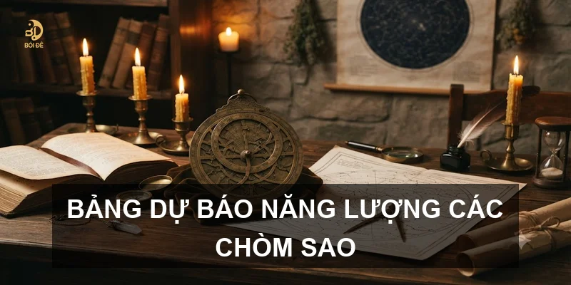 Bảng dự báo năng lượng các chòm sao