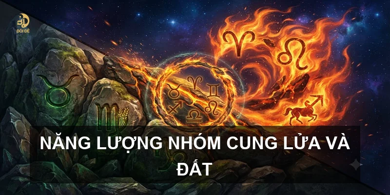 Năng lượng nhóm cung Lửa và Đất
