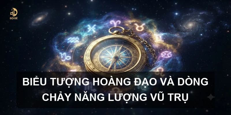 Biểu tượng hoàng đạo và dòng chảy năng lượng vũ trụ