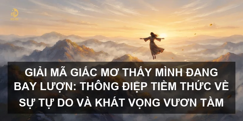Giải mã giấc mơ thấy mình đang bay lượn: Thông điệp tiềm thức về sự tự do và khát vọng vươn tầm