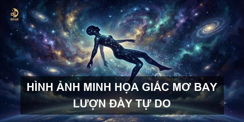 Hình ảnh minh họa giấc mơ bay lượn đầy tự do