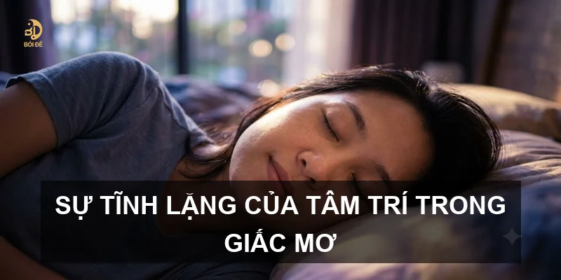 Sự tĩnh lặng của tâm trí trong giấc mơ