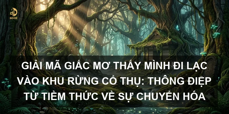 Giải mã giấc mơ thấy mình đi lạc vào khu rừng cổ thụ: Thông điệp từ tiềm thức về sự chuyển hóa