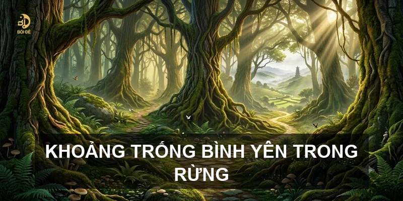 Khoảng trống bình yên trong rừng