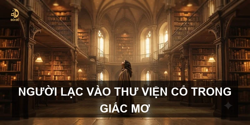 Người lạc vào thư viện cổ trong giấc mơ