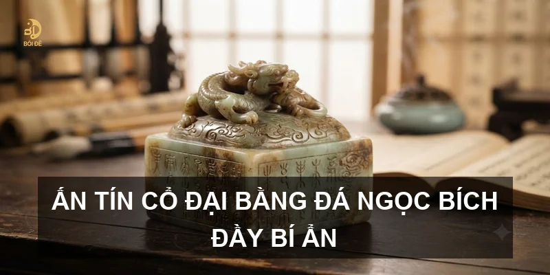 Ấn tín cổ đại bằng đá ngọc bích đầy bí ẩn