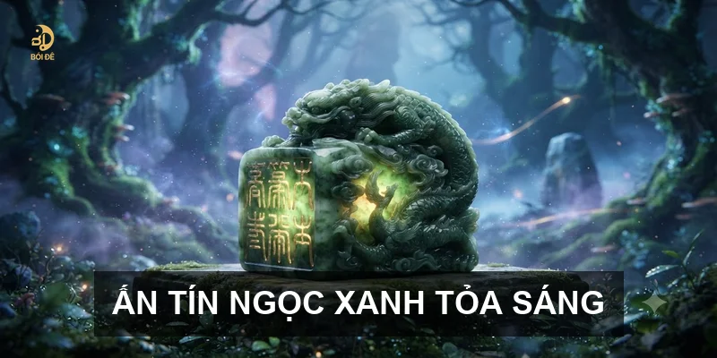 Ấn tín ngọc xanh tỏa sáng