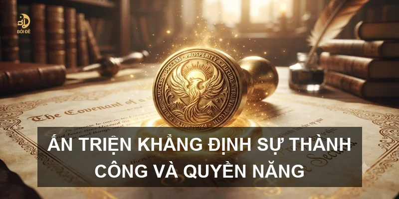Ấn triện khẳng định sự thành công và quyền năng