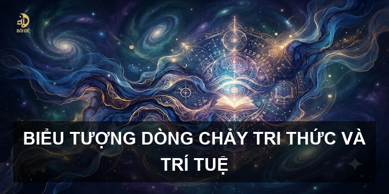 Biểu tượng dòng chảy tri thức và trí tuệ