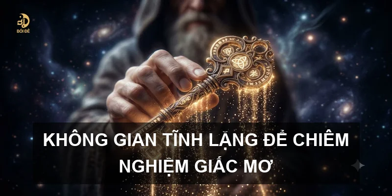 Không gian tĩnh lặng để chiêm nghiệm giấc mơ