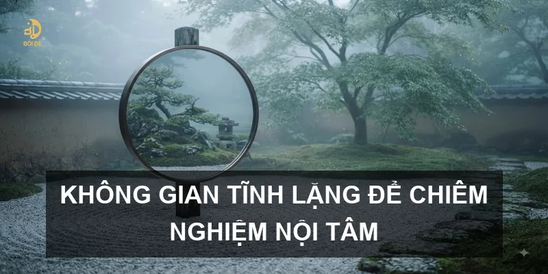 Không gian tĩnh lặng để chiêm nghiệm nội tâm