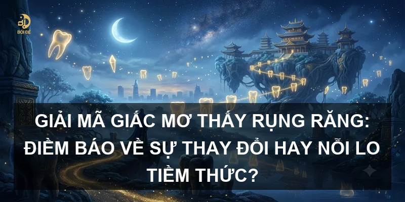 Giải mã giấc mơ thấy rụng răng: Điềm báo về sự thay đổi hay nỗi lo tiềm thức?