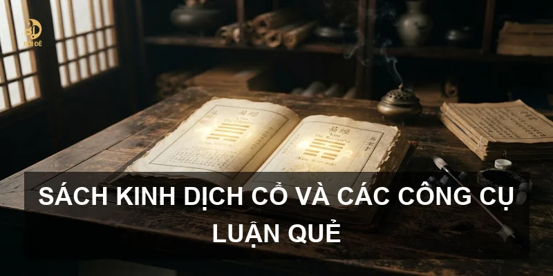 Sách Kinh Dịch cổ và các công cụ luận quẻ