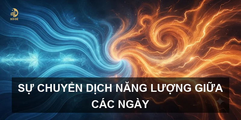 Sự chuyển dịch năng lượng giữa các ngày