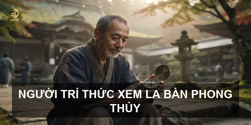 Người trí thức xem la bàn phong thủy