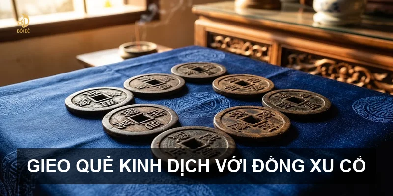 Gieo quẻ Kinh Dịch với đồng xu cổ