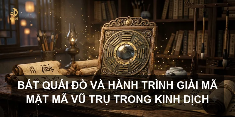 Bát quái đồ và hành trình giải mã mật mã vũ trụ trong Kinh Dịch