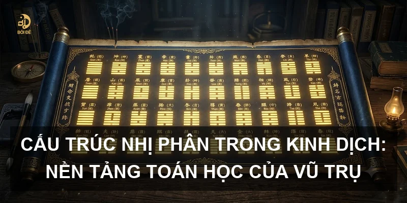 Cấu trúc nhị phân trong Kinh Dịch: Nền tảng toán học của vũ trụ