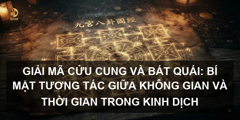 Giải mã Cửu Cung và Bát Quái: Bí mật tương tác giữa không gian và thời gian trong Kinh Dịch