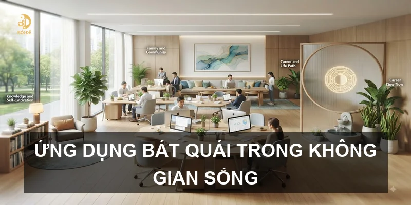 Ứng dụng Bát Quái trong không gian sống