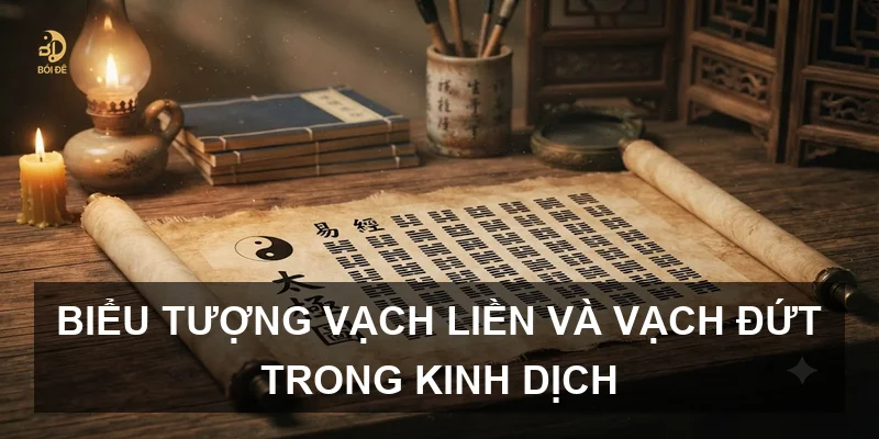 Biểu tượng vạch liền và vạch đứt trong Kinh Dịch
