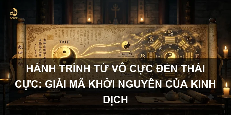 Hành trình từ Vô Cực đến Thái Cực: Giải mã khởi nguyên của Kinh Dịch