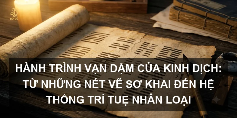 Hành trình vạn dặm của Kinh Dịch: Từ những nét vẽ sơ khai đến hệ thống trí tuệ nhân loại