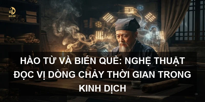 Hào từ và biến quẻ: Nghệ thuật đọc vị dòng chảy thời gian trong Kinh Dịch