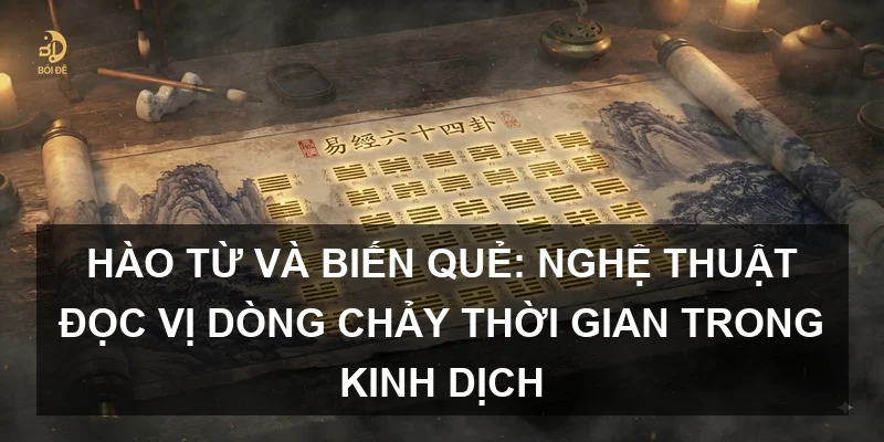 Hào từ và biến quẻ: Nghệ thuật đọc vị dòng chảy thời gian trong Kinh Dịch