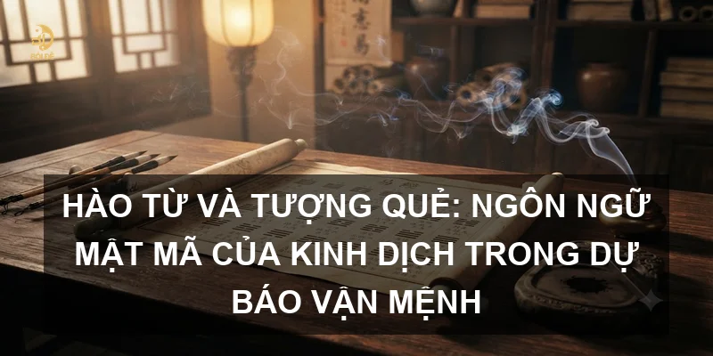 Hào từ và Tượng quẻ: Ngôn ngữ mật mã của Kinh Dịch trong dự báo vận mệnh