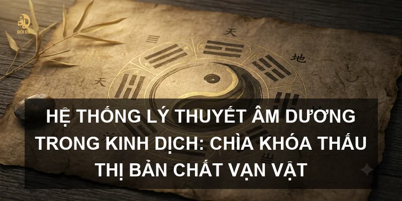 Hệ thống lý thuyết Âm Dương trong Kinh Dịch: Chìa khóa thấu thị bản chất vạn vật
