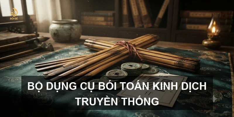 Bộ dụng cụ bói toán Kinh Dịch truyền thống