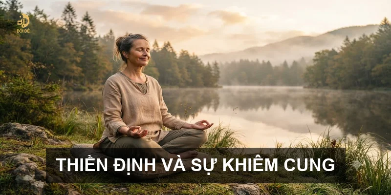 Thiền định và sự khiêm cung