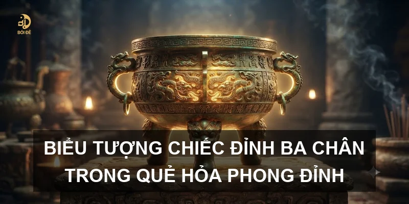 Biểu tượng chiếc đỉnh ba chân trong quẻ Hỏa Phong Đỉnh
