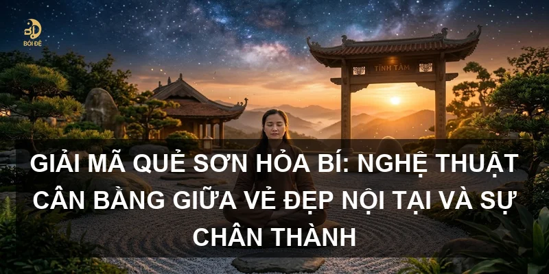 Giải mã Quẻ Sơn Hỏa Bí: Nghệ thuật cân bằng giữa vẻ đẹp nội tại và sự chân thành
