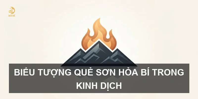 Biểu tượng quẻ Sơn Hỏa Bí trong Kinh Dịch