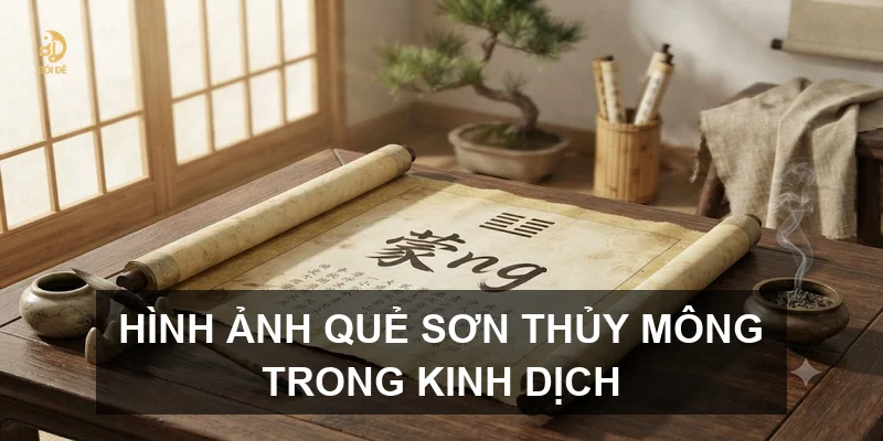 Hình ảnh quẻ Sơn Thủy Mông trong kinh dịch