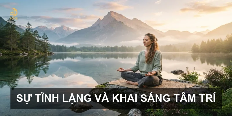 Sự tĩnh lặng và khai sáng tâm trí