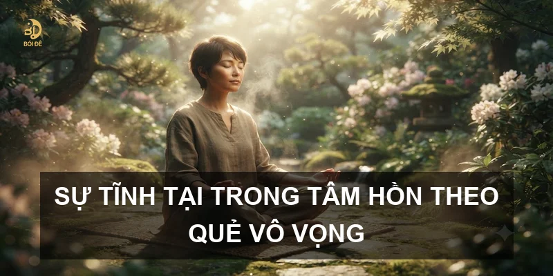 Sự tĩnh tại trong tâm hồn theo quẻ Vô Vọng