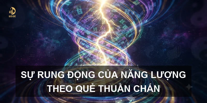 Sự rung động của năng lượng theo quẻ Thuần Chấn