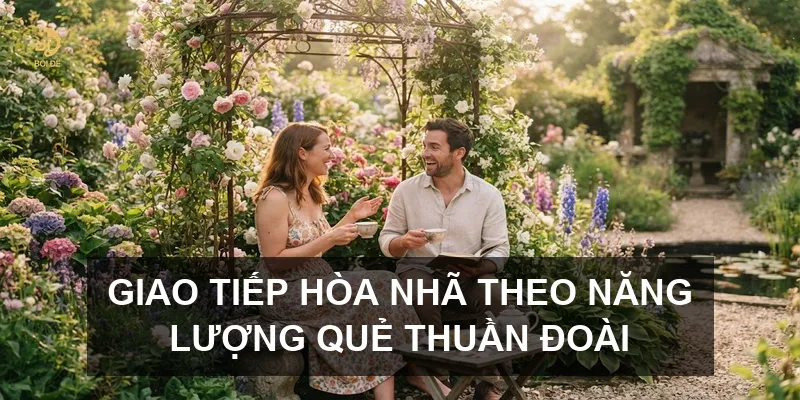 Giao tiếp hòa nhã theo năng lượng quẻ Thuần Đoài
