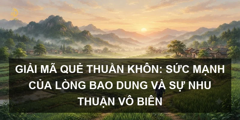 Giải mã Quẻ Thuần Khôn: Sức mạnh của lòng bao dung và sự nhu thuận vô biên