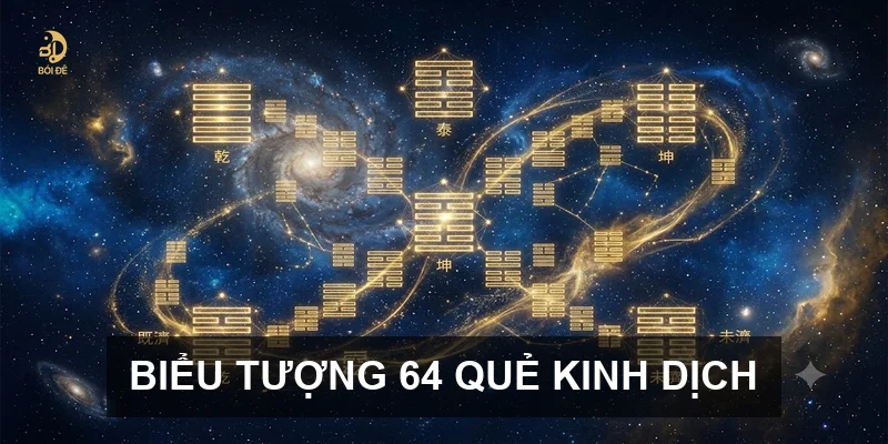 Biểu tượng 64 quẻ kinh dịch