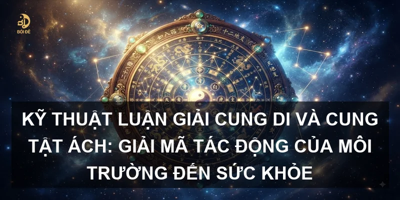 Kỹ thuật luận giải Cung Di và Cung Tật Ách: Giải mã tác động của môi trường đến sức khỏe