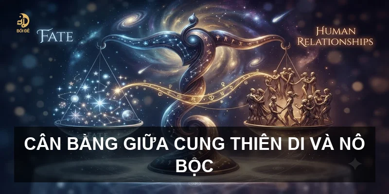 Cân bằng giữa cung Thiên Di và Nô Bộc