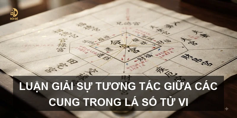 Luận giải sự tương tác giữa các cung trong lá số tử vi