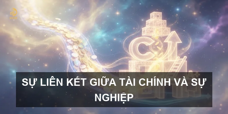 Sự liên kết giữa tài chính và sự nghiệp