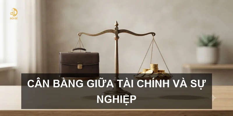 Cân bằng giữa tài chính và sự nghiệp